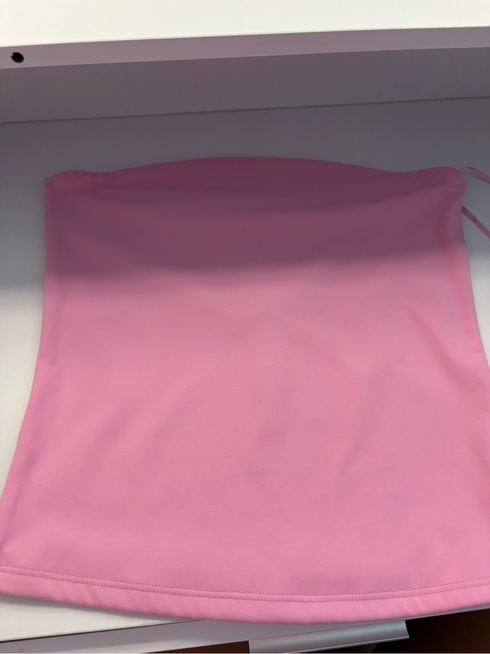 Garage Pink Strapless Bandeau Tube Top
